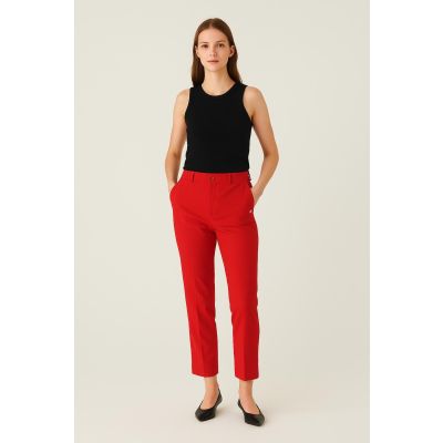 REBEKA ROSS PA031 Pantalone rosso