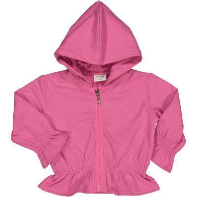 Cardigan Trybeyond con cappuccio in felpa stretch garzata 96810