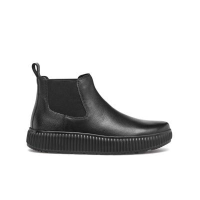 Stivaletto donna Geox Felleny in pelle nero D46XFD