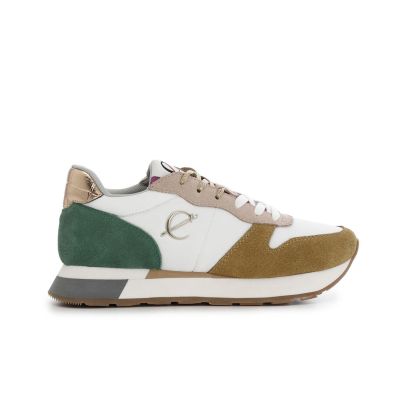 Sneakers da donna Cafènoir in pelle scamosciata e tessuto DB6001