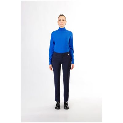 Pantaloni chino CafèNoir tessuto bistretch JP0200