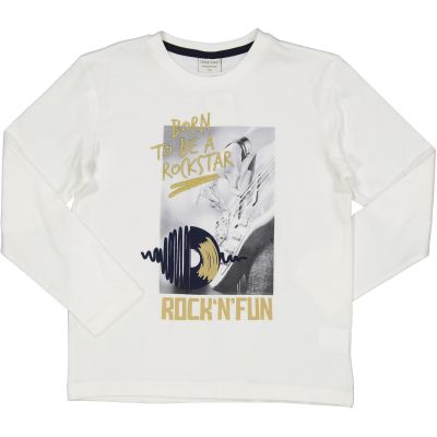 T Shirt bambino manica lunga Trybeyond in jersey carbon 94488