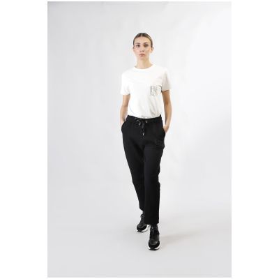 Pantaloni modello jogger CafèNoir con coulisse in vita JF0086