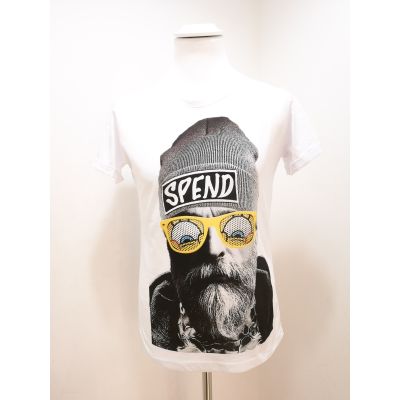 SPENDTHRIFT Spongy T-Shirt bianca