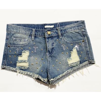 Hanny Deep F217PE14HD5246 Short corto con strass