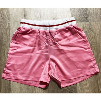 SHOPART 60490 Pantalone corto in raso rosa