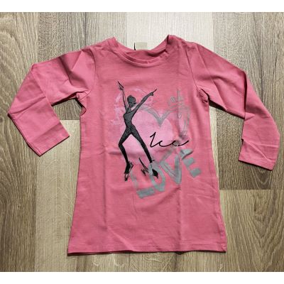 TRYBEYOND 999 74451 00 Maglia rosa con ballerina 