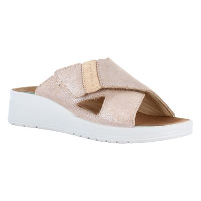 Ciabatta donna Grunland CE0460 con sottopiede estraibile RE Soft in pelle morbido