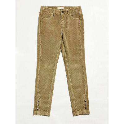 NEROGIARDINI I06033D Pantalone costina velluto beige