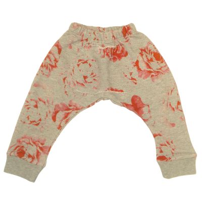 Pantalone bimba con rose - ALLIGALLI-Fiori-Mesi 6