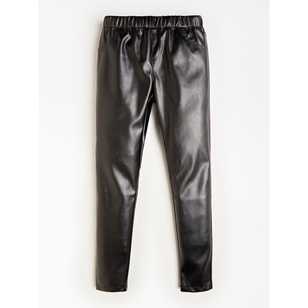 Pantaloni ecopelle guess clearance