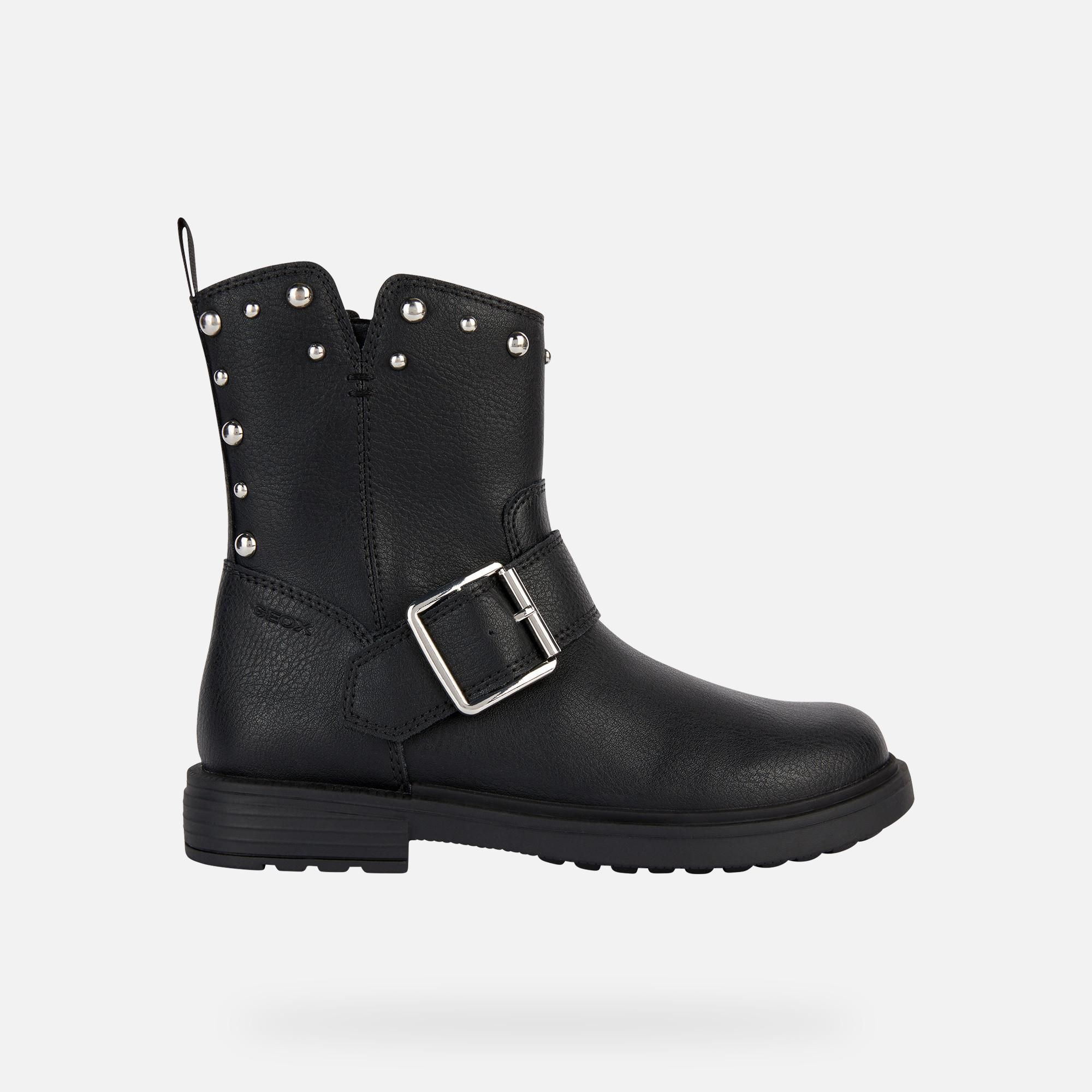 Geox J369QK Stivaletto Eclair Bambina modello biker Vanities