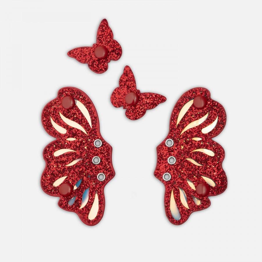 Lelli Kelly LK5544 Stivaletto ALI DI FATA BUTTERFLY glitter con farfalla Vanities